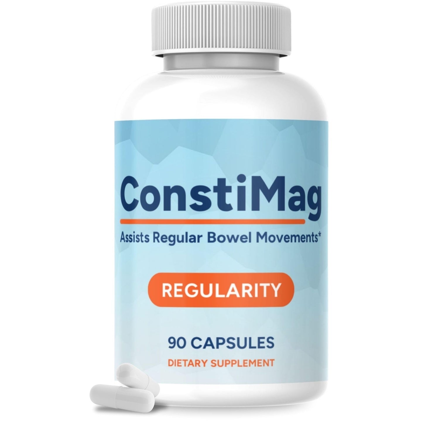 ConstiMag* Magnesium Citrate – Gentle Digestive Support & Regularity* – 90 Capsules