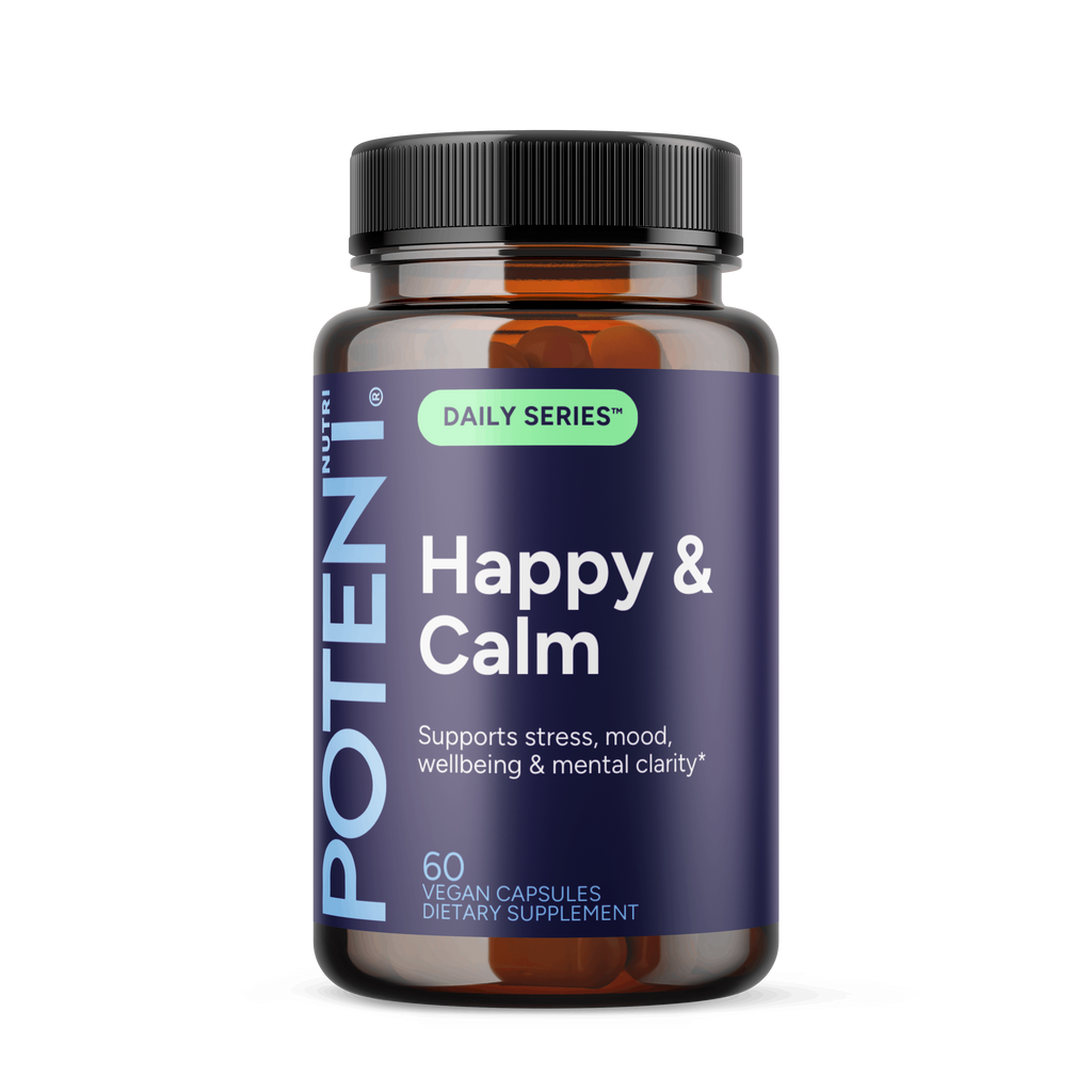 Happy & Calm Support Supplement - 60 Capsules