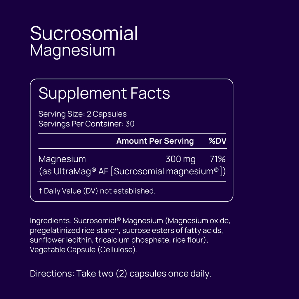 Sucrosomial Magnesium