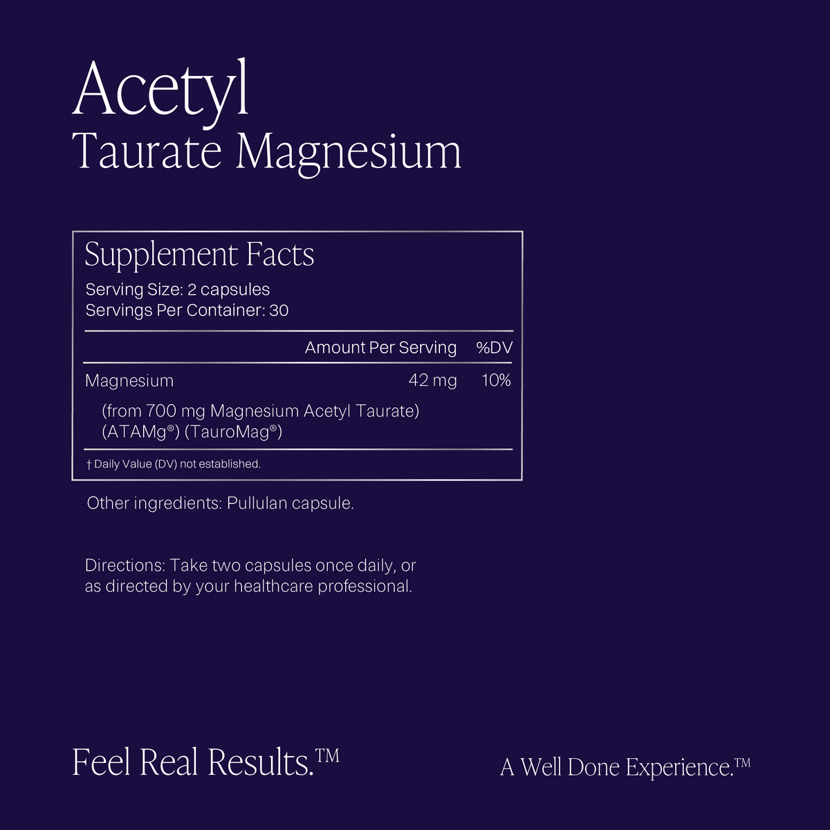 Magnesium Acetyl Taurate