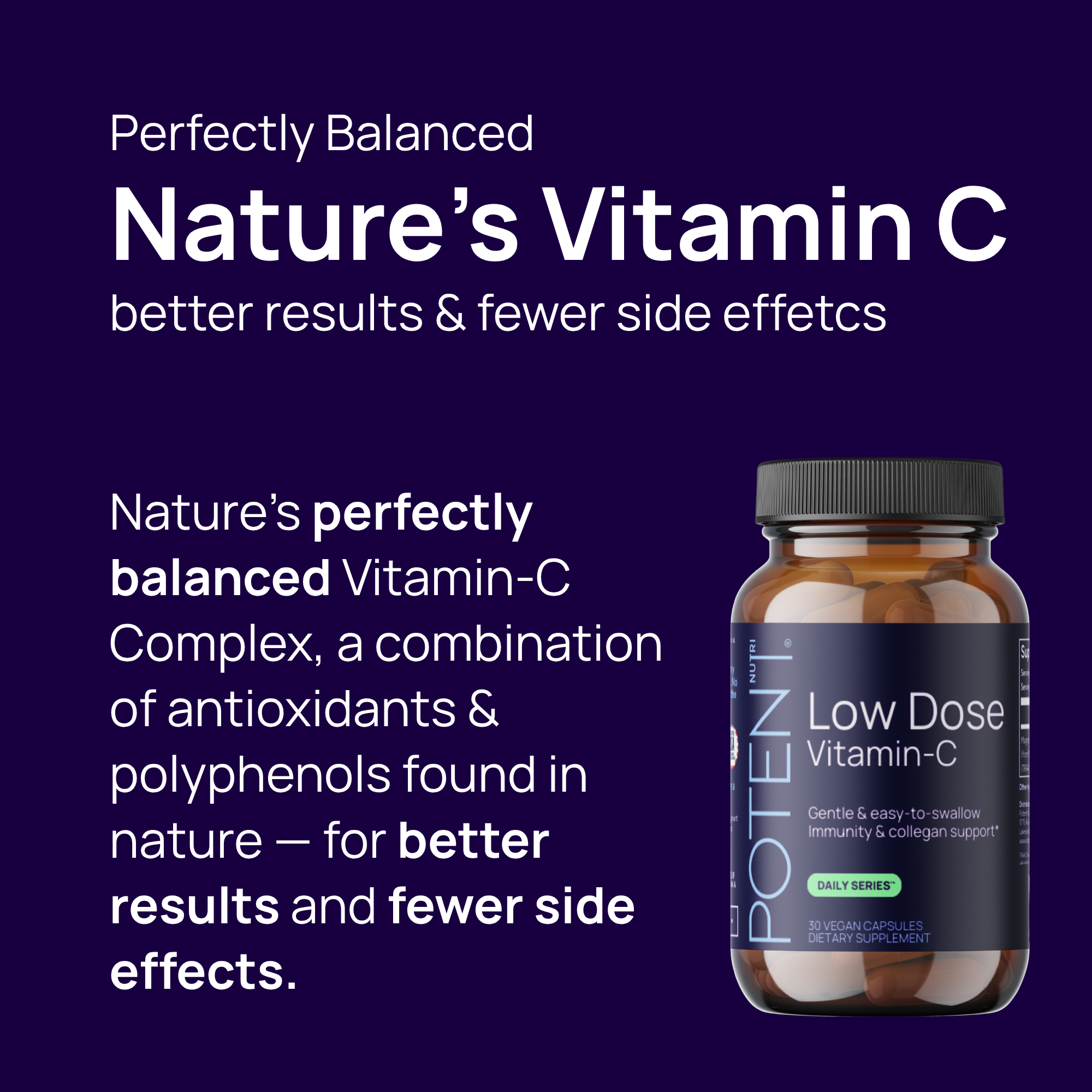 Low Dose Real Vitamin C Complex