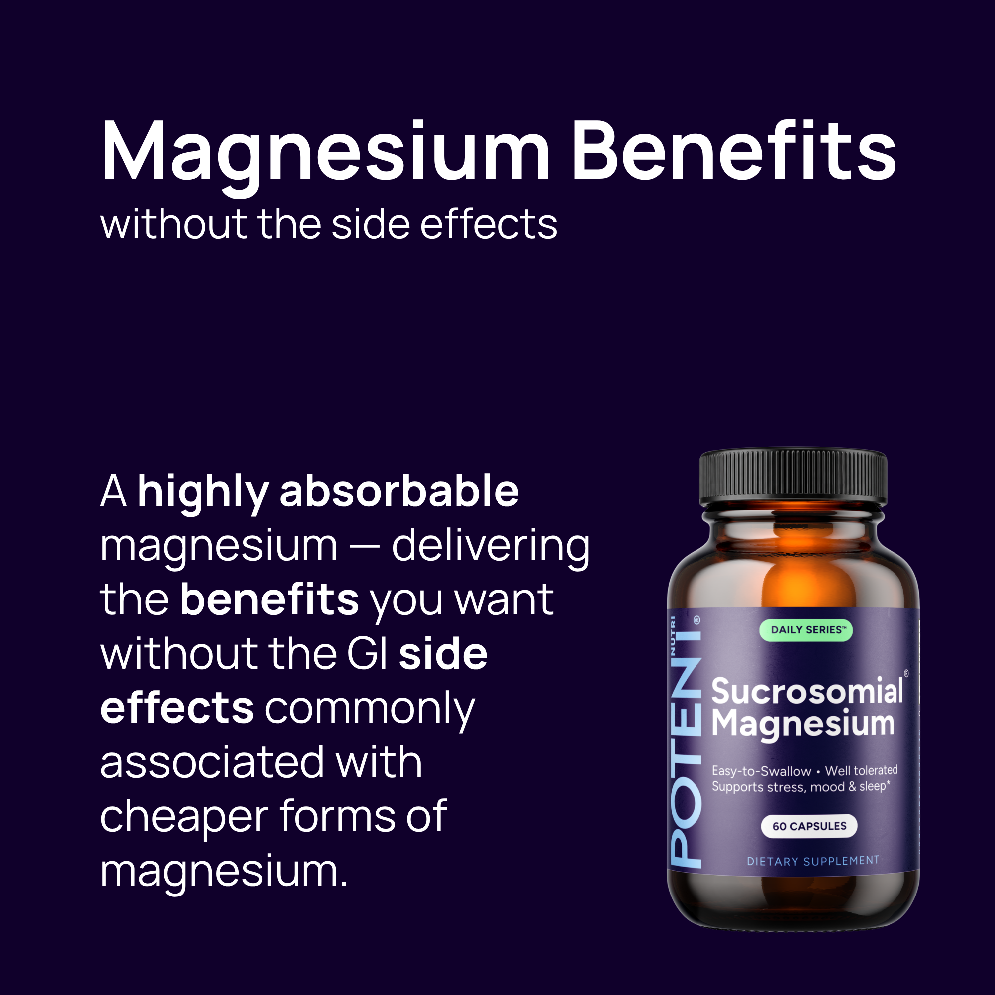 Sucrosomial Magnesium