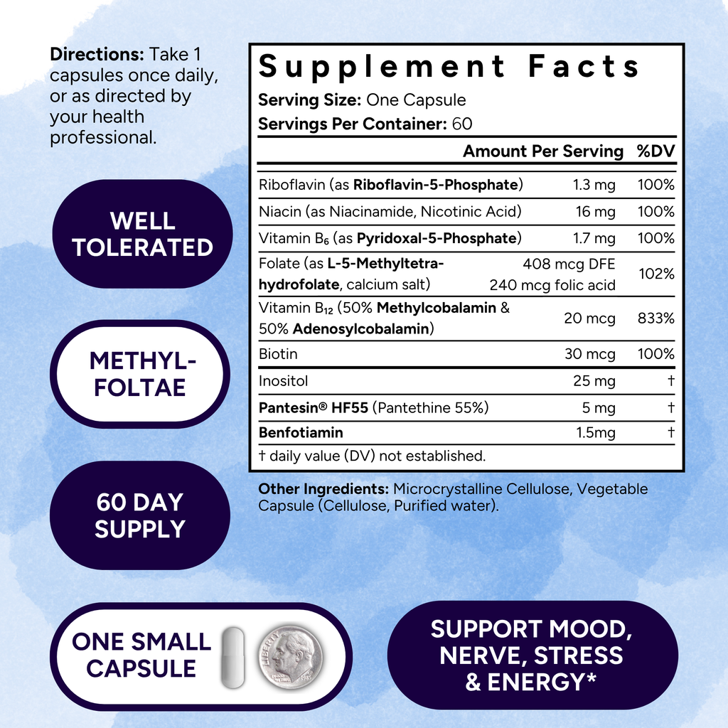 Low Dose B-Complex - Complete Daily Support