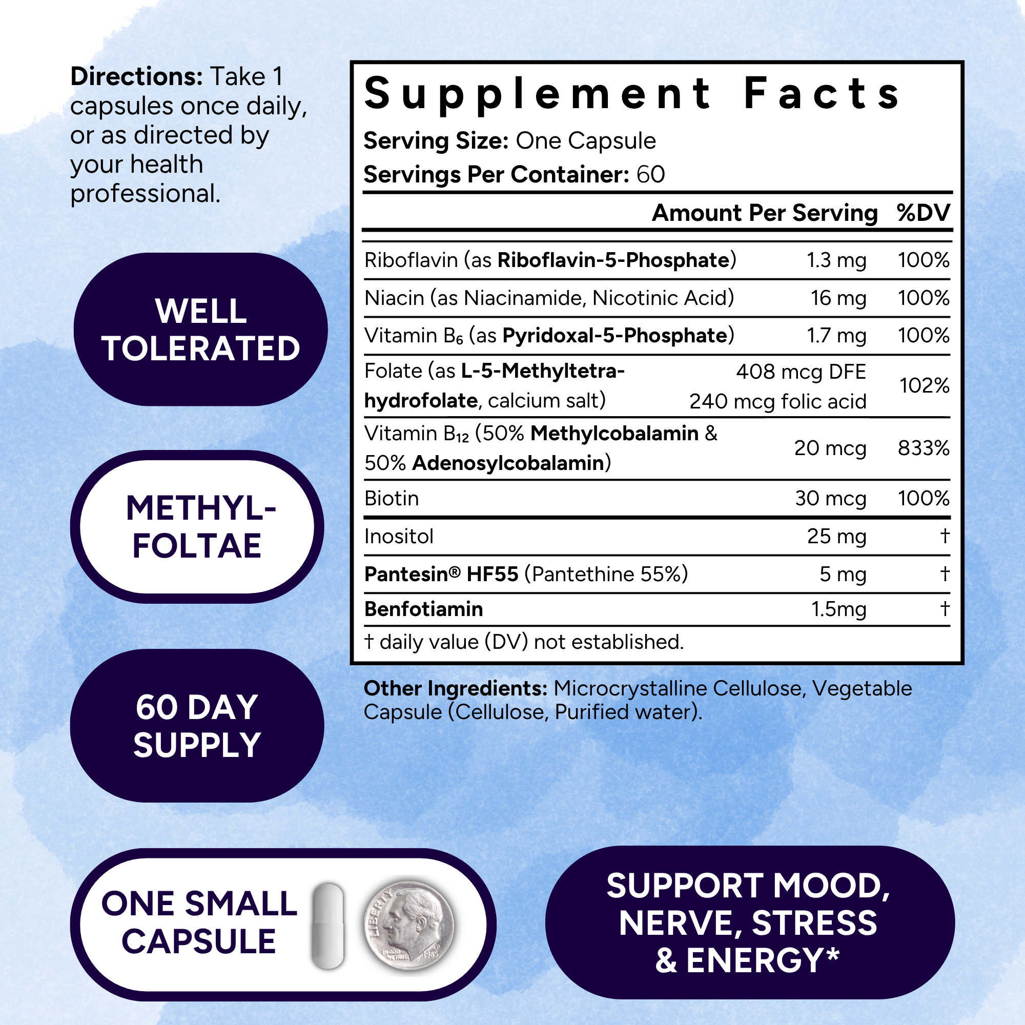 Low Dose B-Complex - Complete Daily Support