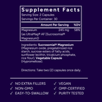 Potent Nutri Sucrosomial Magnesium — 245 mg High Absorption Magnesium Supplement (60 Vegan Capsules)