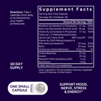 Stress & Mood Support Supplement - 60 Capsules