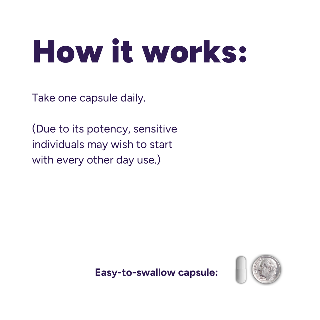 Happy & Calm Support Supplement - 60 Capsules