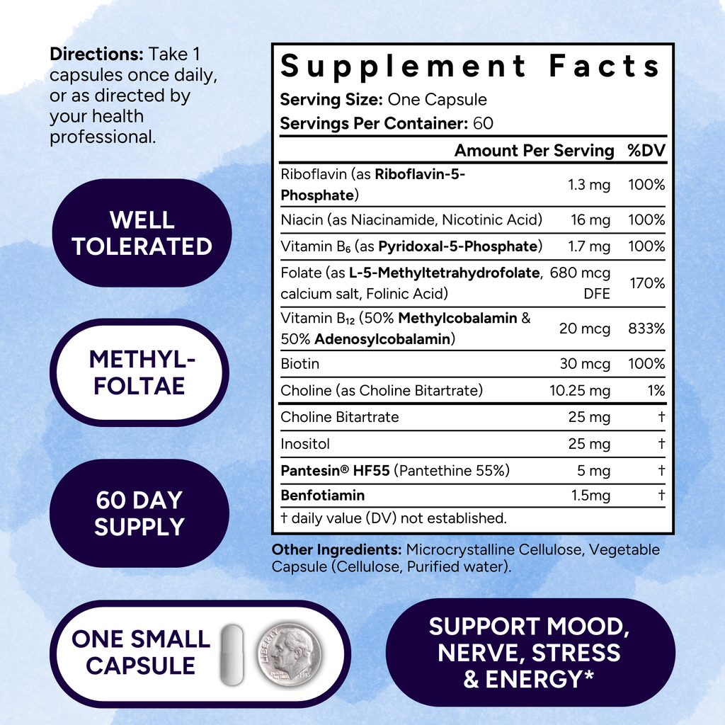 Low Dose B-Complex - Complete Daily Support