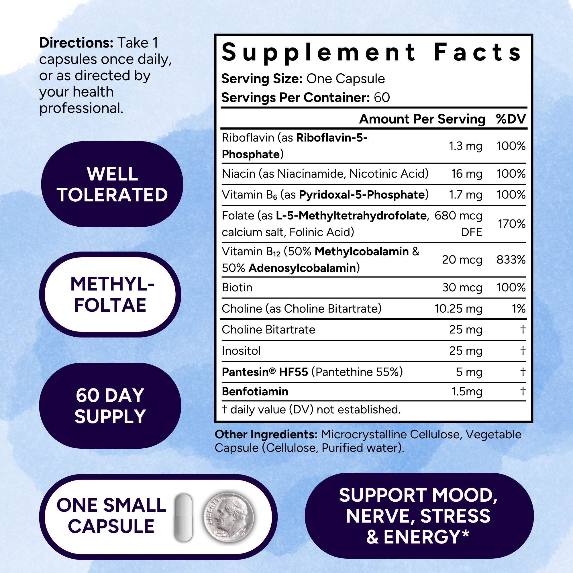 Low Dose B-Complex - Complete Daily Support