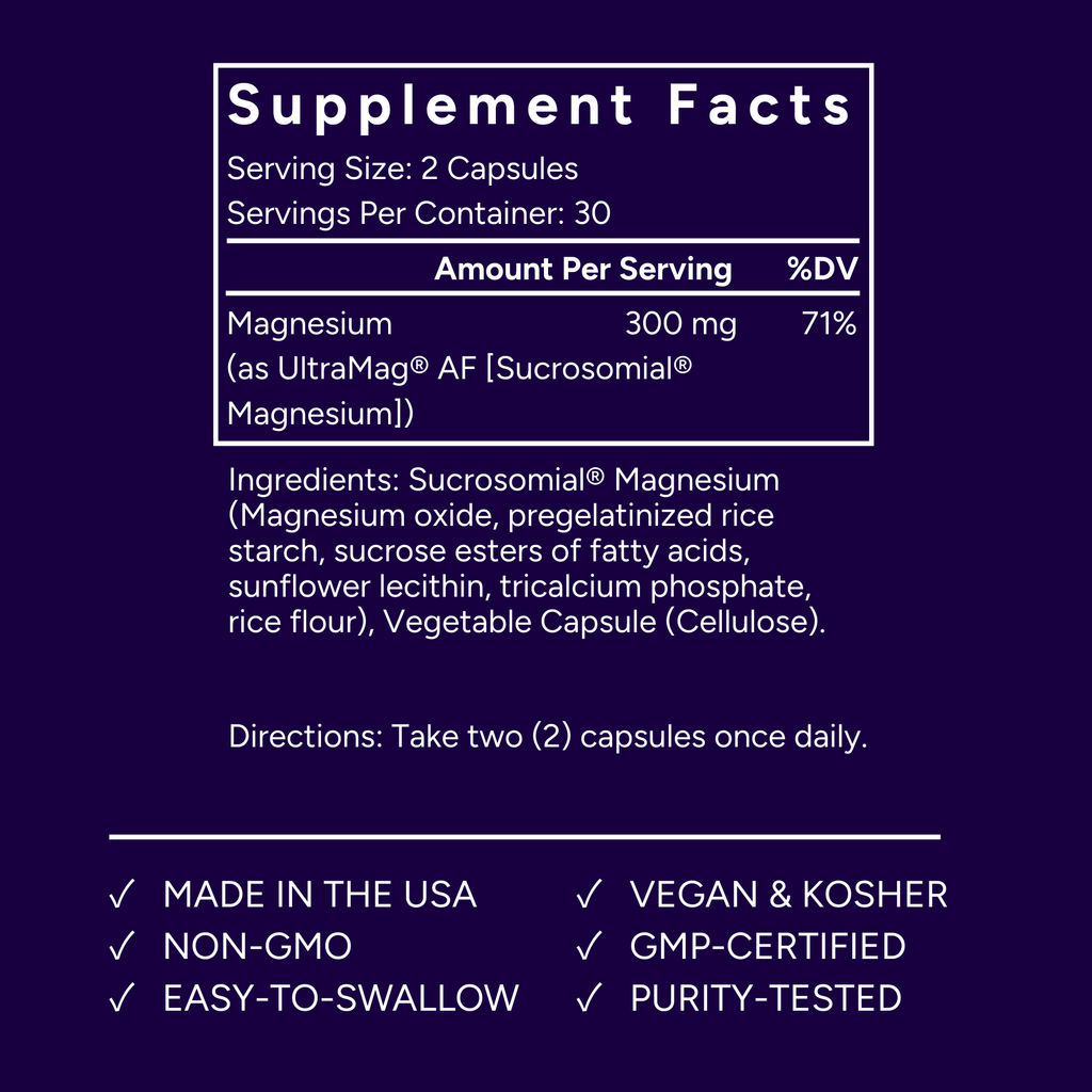 Sucrosomial Magnesium