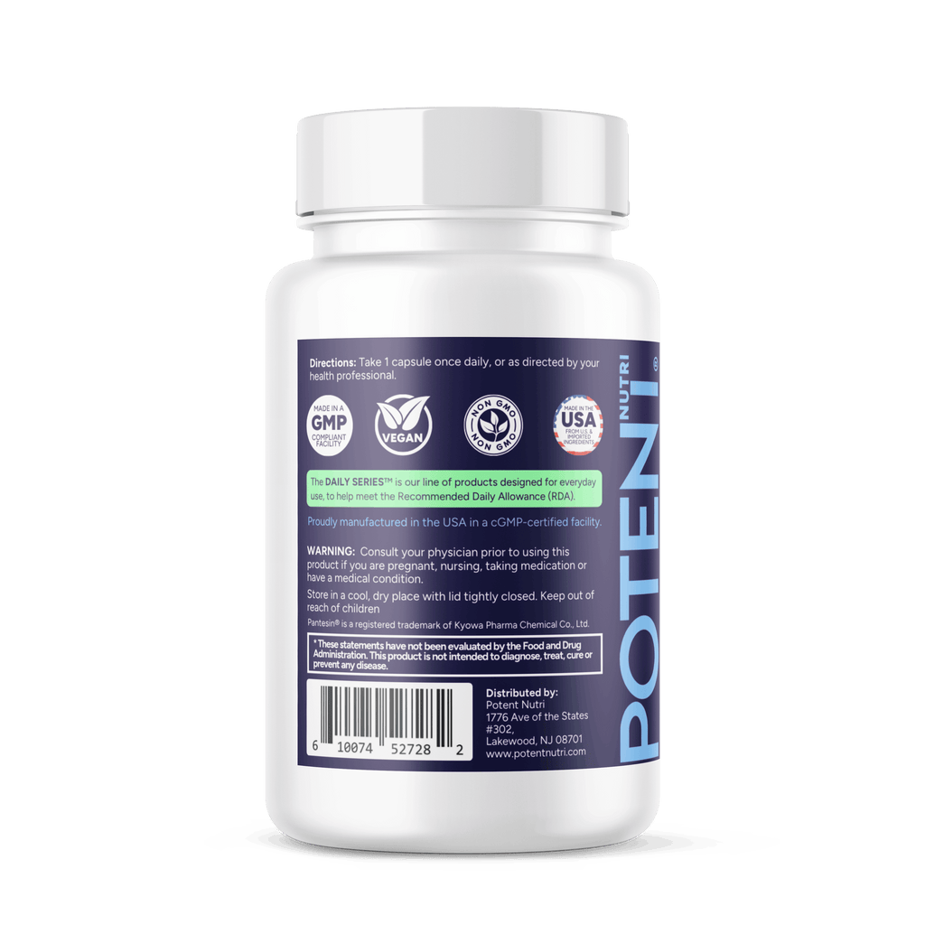 Low Dose B-Complex - 60 Capsules - Complete Daily Support