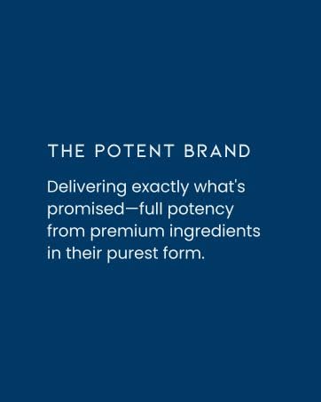 Potent Nutri Sucrosomial Magnesium — 300 mg High Absorption Magnesium Supplement (60 Vegan Capsules)