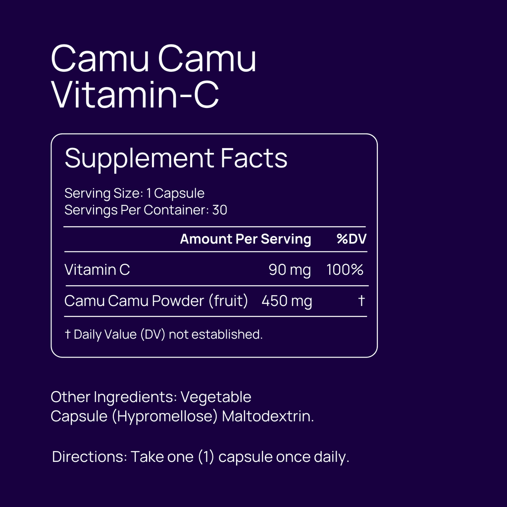 Camu Camu - Real Vitamin C Complex