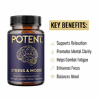 Stress & Mood Support Supplement - 60 Capsules