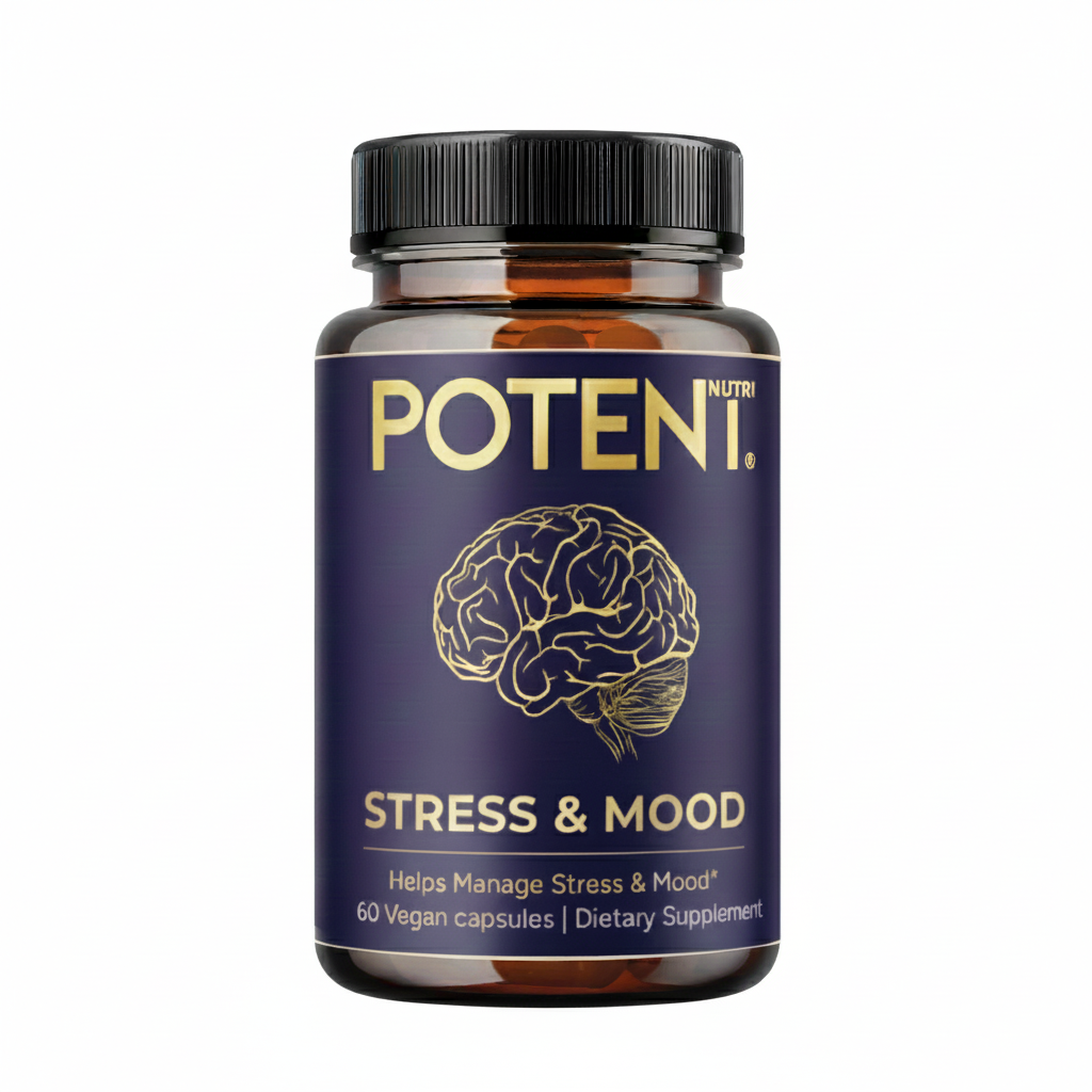 Stress & Mood Support Supplement - 60 Capsules